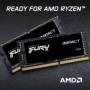 Memorie RAM notebook Kingston, SODIMM, DDR4, 16GB, CL15, 2666 Mhz KINGSTON - 10